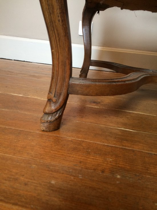 Fauteuil XIX° en hêtre