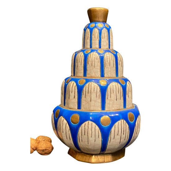 art deco vase from Longwy