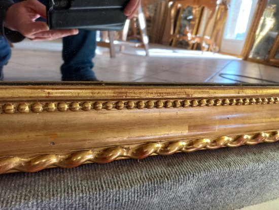 Miroir époque Louis Philippe 133x78