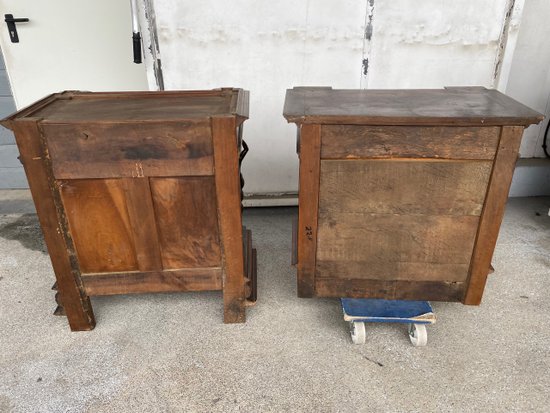 Credenza in noce in stile rinascimentale Fine del XIX secolo