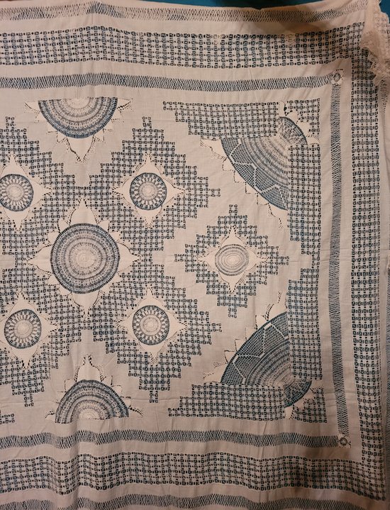 Large lace tablecloth from the early 20th century