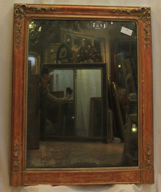 Specchio Patina Restauro, Mercury Ice 85 X 106 Cm