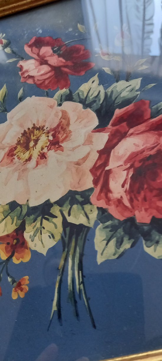 Aquarellblumenstrauß aus zwanzigsten Blumen