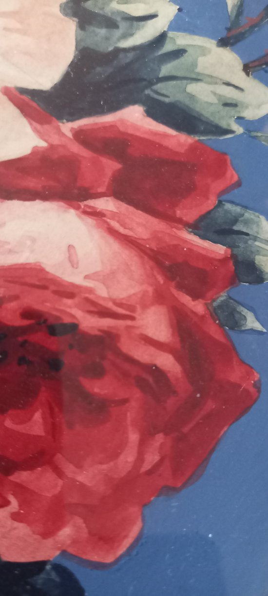 Aquarellblumenstrauß aus zwanzigsten Blumen