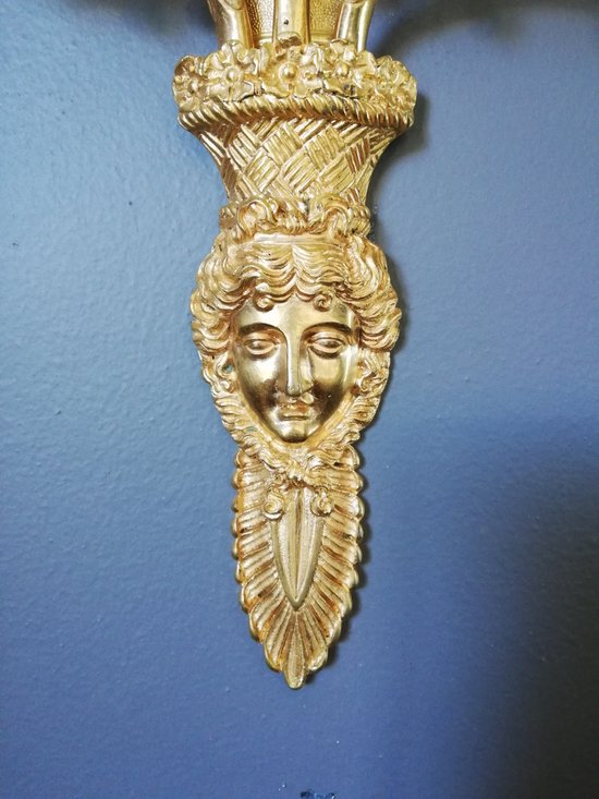Thomire: Beautiful Pair of Empire Period Sconces.