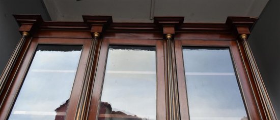 Eccezionale Biblioteca in Mogano Stile Luigi XVI XIX Secolo