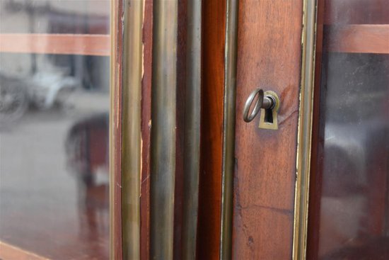 Eccezionale Biblioteca in Mogano Stile Luigi XVI XIX Secolo