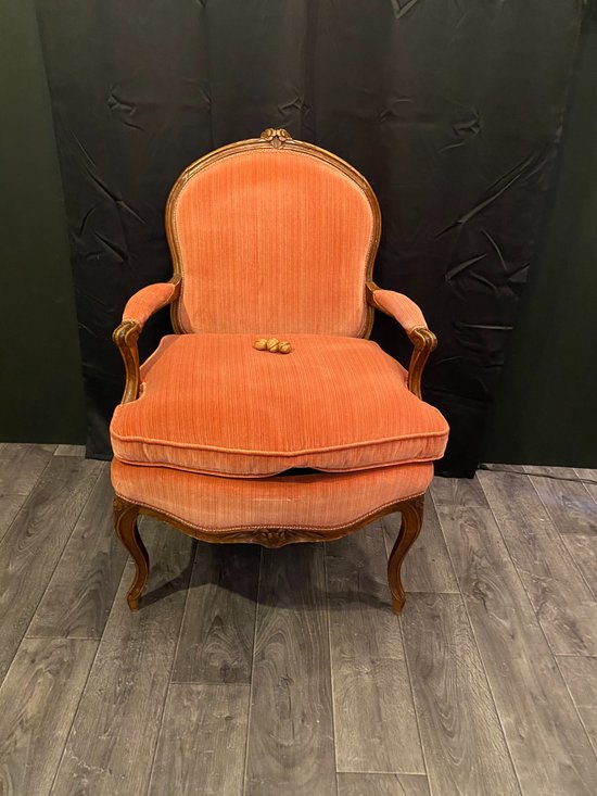 Fauteuil à la reine Louis XV