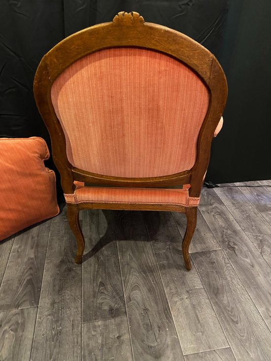 Fauteuil à la reine Louis XV
