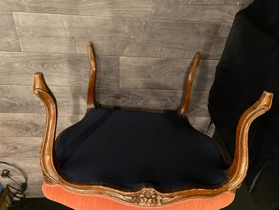 Fauteuil à la reine Louis XV