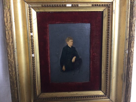 Portrait de Mademoiselle  De Lespinasses