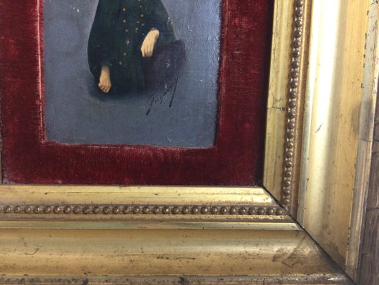 Portrait de Mademoiselle  De Lespinasses