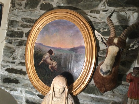 Georges DROUIN  « lièvre et chien de chasse »