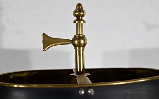 Piccola lampada a bouillotte in ottone - Fine XIX secolo
