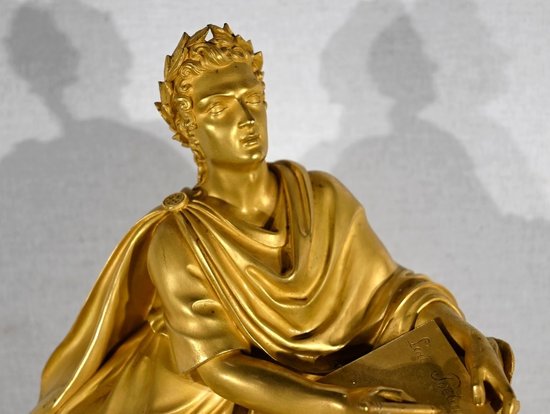 Important Clock in Gilded Bronze - 1st part XIXth century