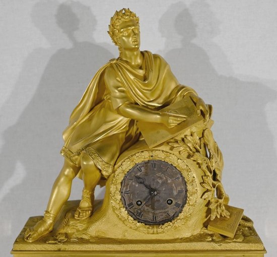 Important Clock in Gilded Bronze - 1st part XIXth century