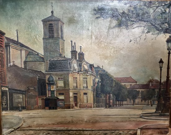 Oil On Canvas By Gabriel Chaix