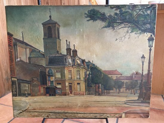 Oil On Canvas By Gabriel Chaix