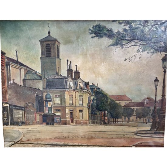 Oil On Canvas By Gabriel Chaix