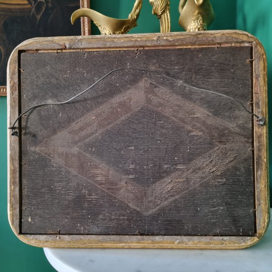 Ende des 18. Jahrhunderts, Das Urteil des Paris, Öl auf Tafel.