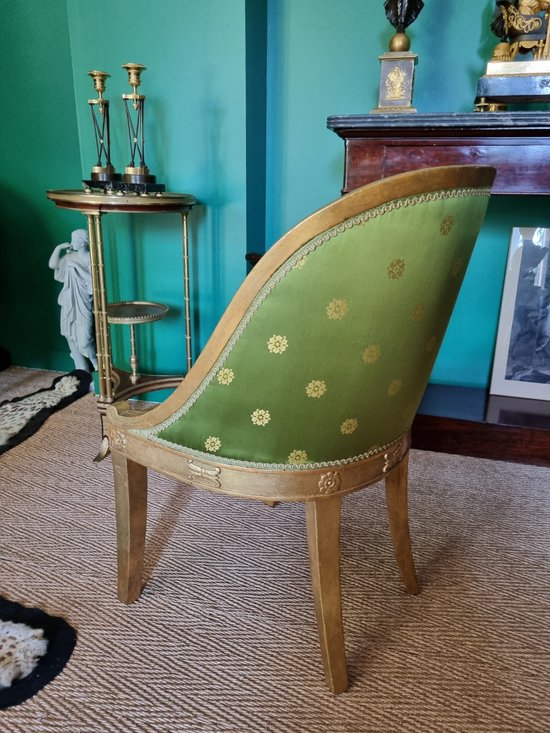 Jacob Desmalter, Superbe Chaise Estampillée d'époque Empire.