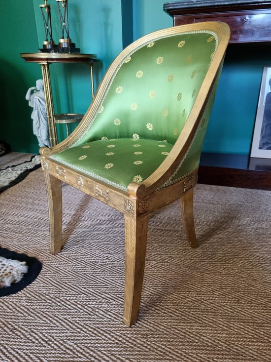 Jacob Desmalter, Superbe Chaise Estampillée d'époque Empire.