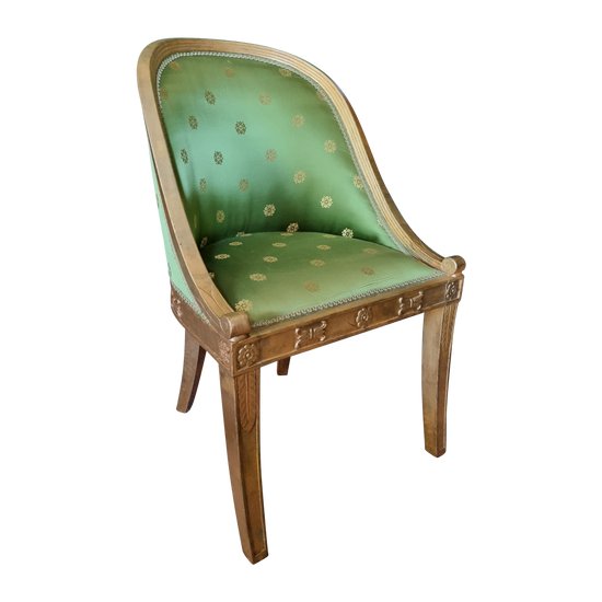 Jacob Desmalter, Superb Empire Period Stamped Chair.