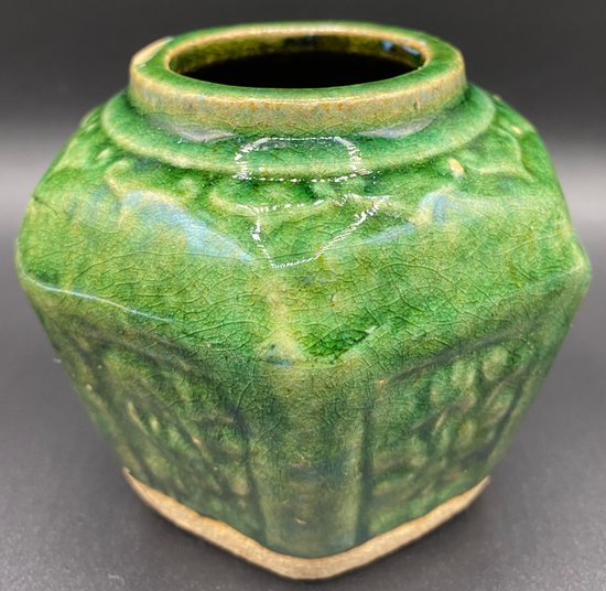 PETIT VASE CHINOIS TERRE VERNISSÉE 