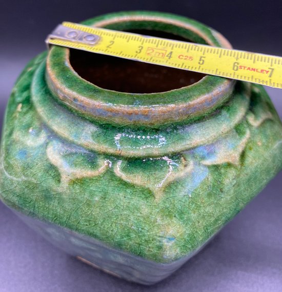PETIT VASE CHINOIS TERRE VERNISSÉE 