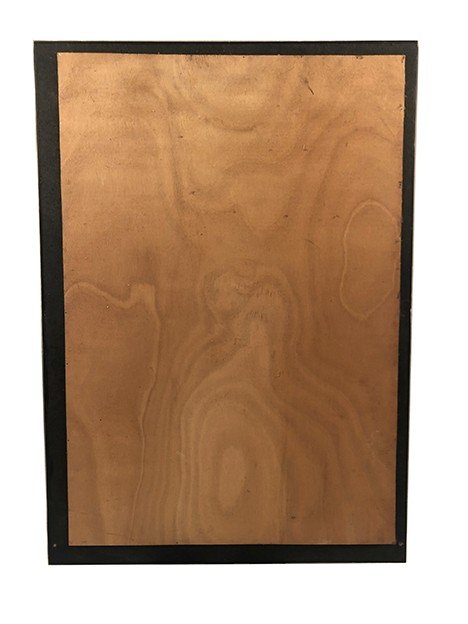 Grand miroir de Venise à décor gravé de fleurs
