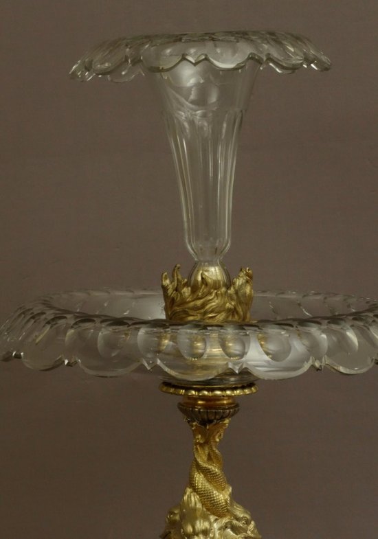 Important Center Of Table XIXth