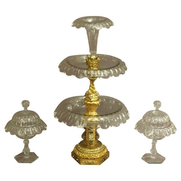 Important Center Of Table XIXth