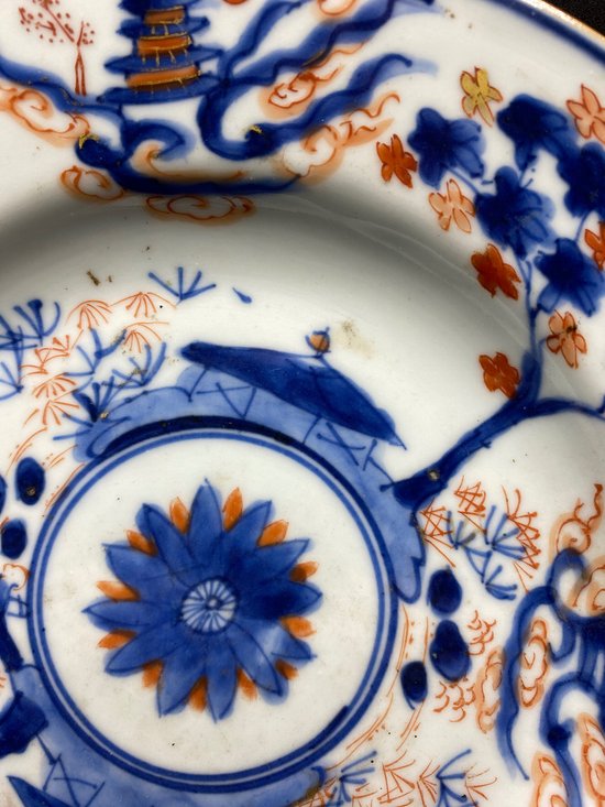 ASSIETTE IMARI XVIIIÈME 