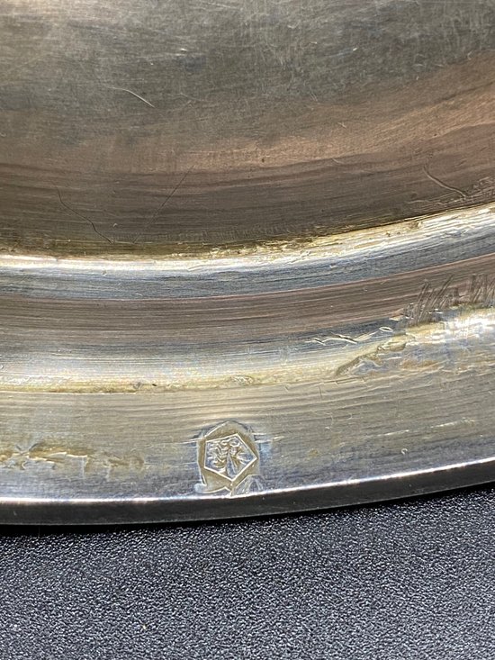 COPPIA DI TORCE D'ARGENTO