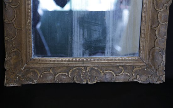 Miroir en bois Régence  XVIIIème siècle 