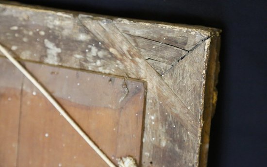 Miroir en bois Régence  XVIIIème siècle 