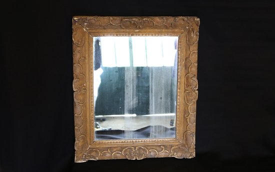 Miroir en bois Régence  XVIIIème siècle 