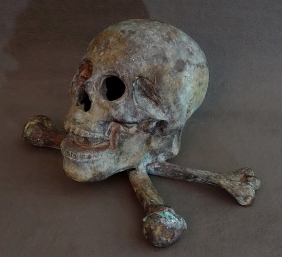 Rare Et Important Memento Mori XVIIIème 