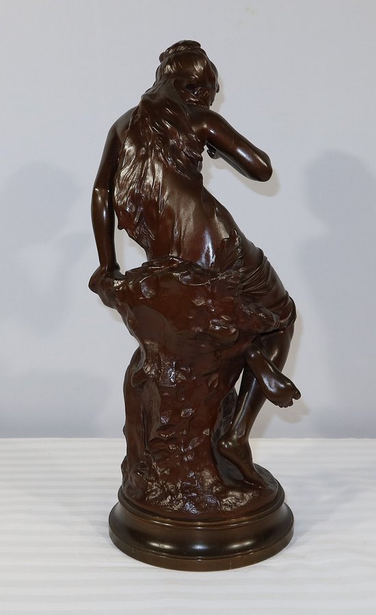 Bronzo "La Source", di M. Moreau - Metà del XIX secolo