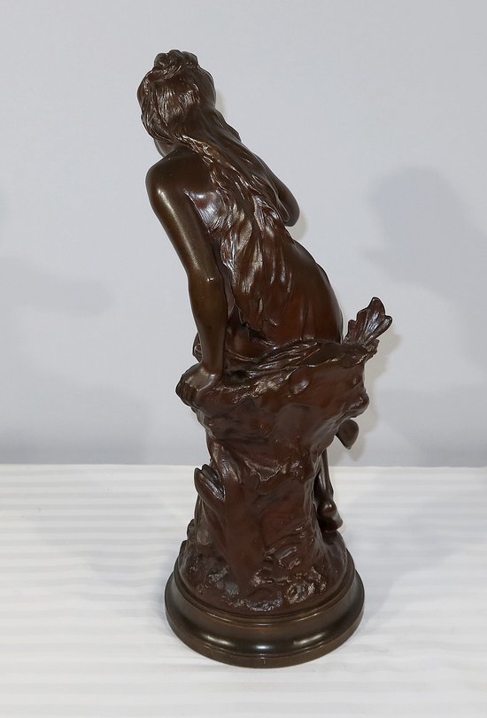 Bronzo "La Source", di M. Moreau - Metà del XIX secolo