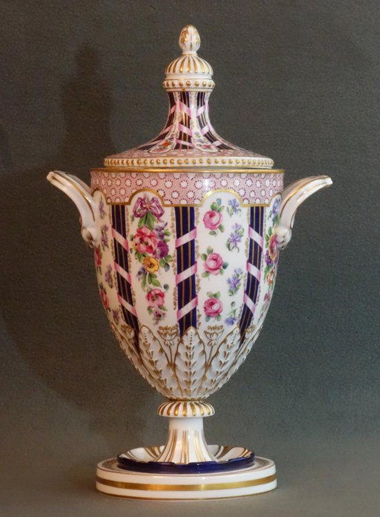 Pair Of Louis XVI Vases By Samson 19th century