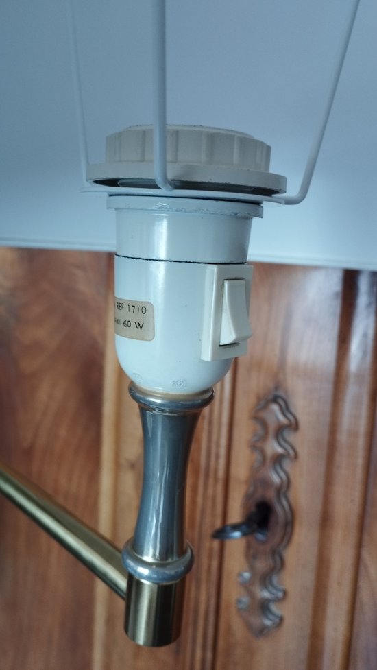 Articulated reading lamp circa 1980
