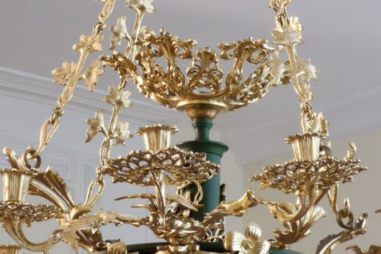 Large Chandelier Restoration Period