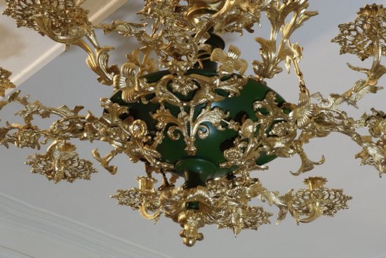 Large Chandelier Restoration Period