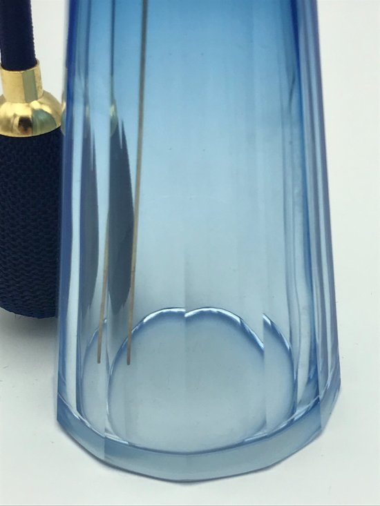 Blue crystal perfume spray