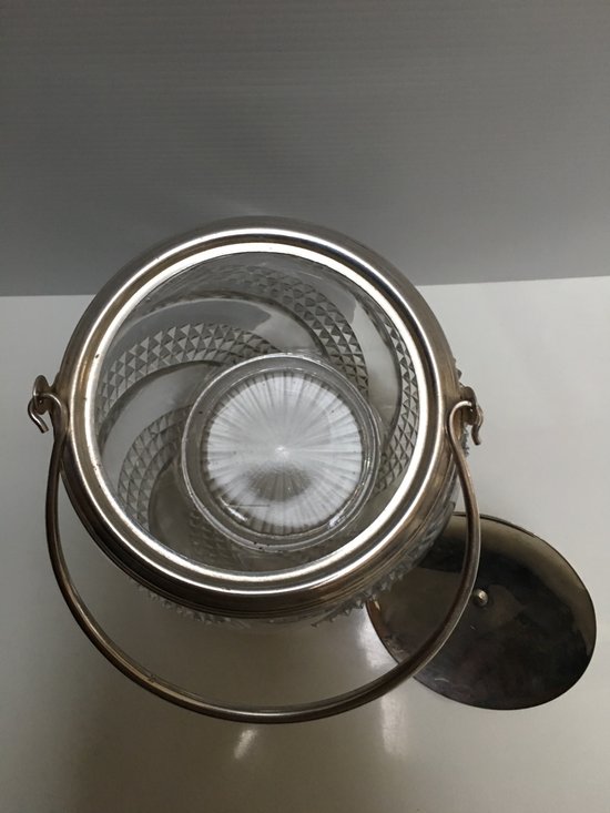 BACCARAT cookie jar around 1900