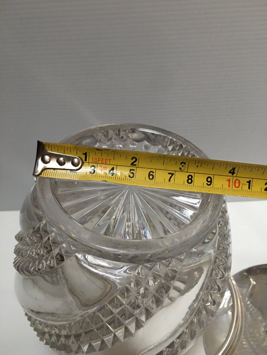 BACCARAT cookie jar around 1900