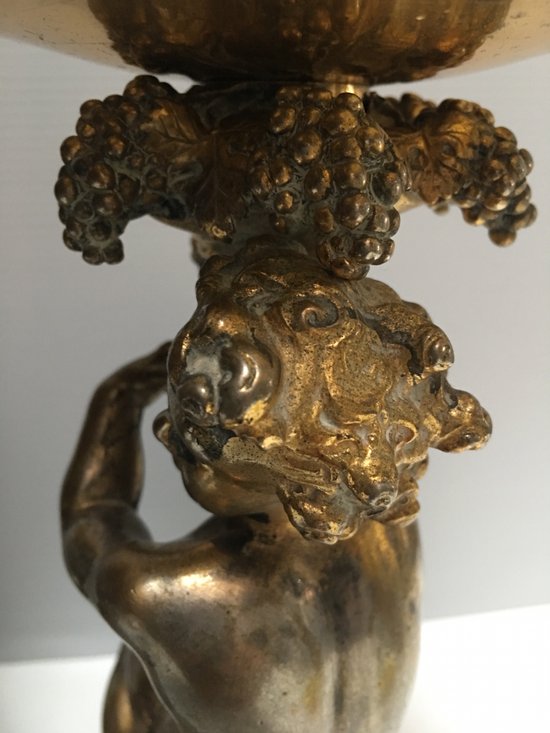 Due putti in bronzo della fine del Settecento