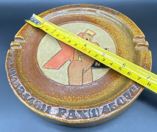 EROTIC ADVERTISING ASHTRAY 1970