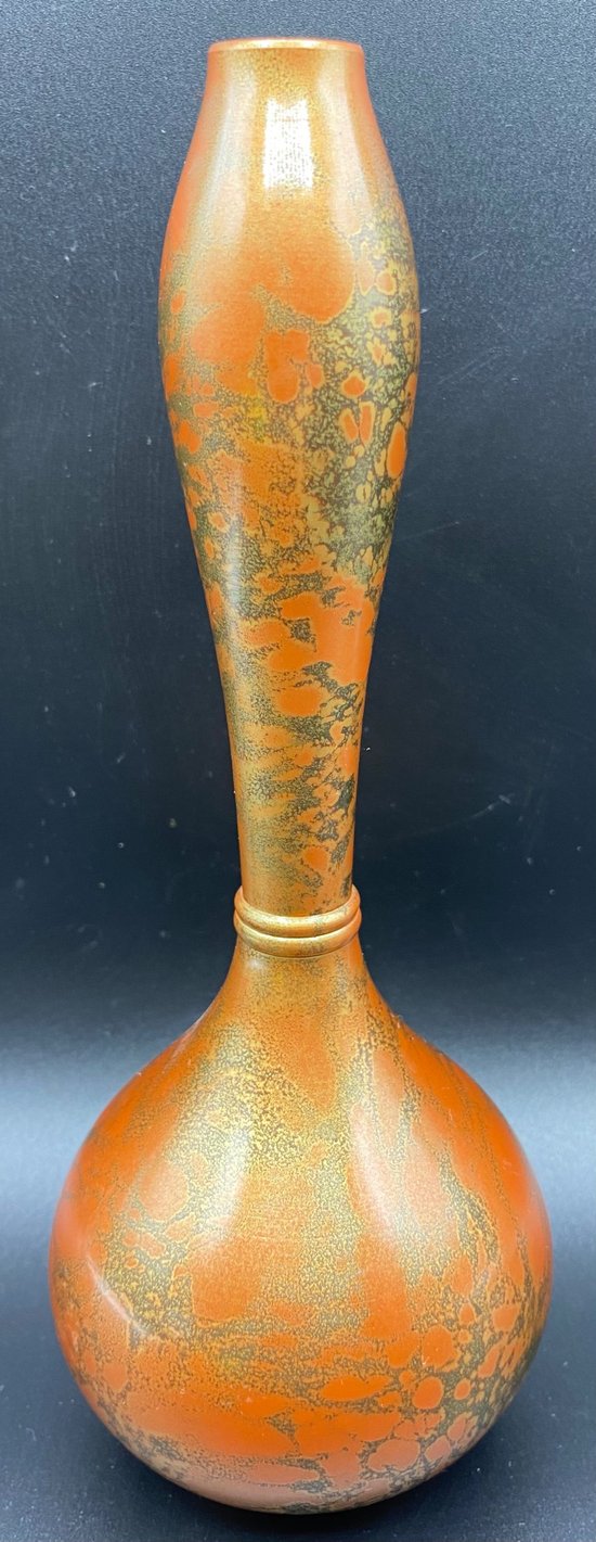 JAPANESE PATINATED BRONZE SOLIFLORE